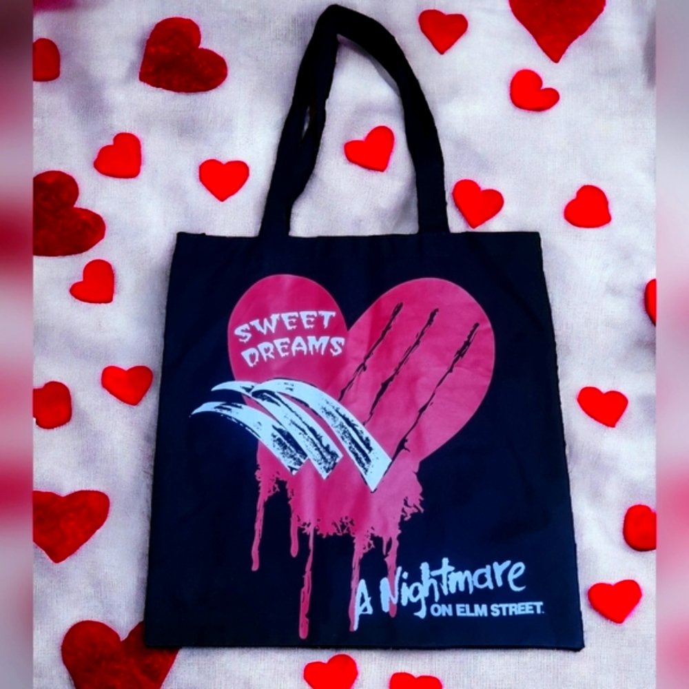 A Nightmare On Elm Street Sweet Dreams Canvas Tote Bag